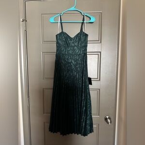 Lulus midi silk dress